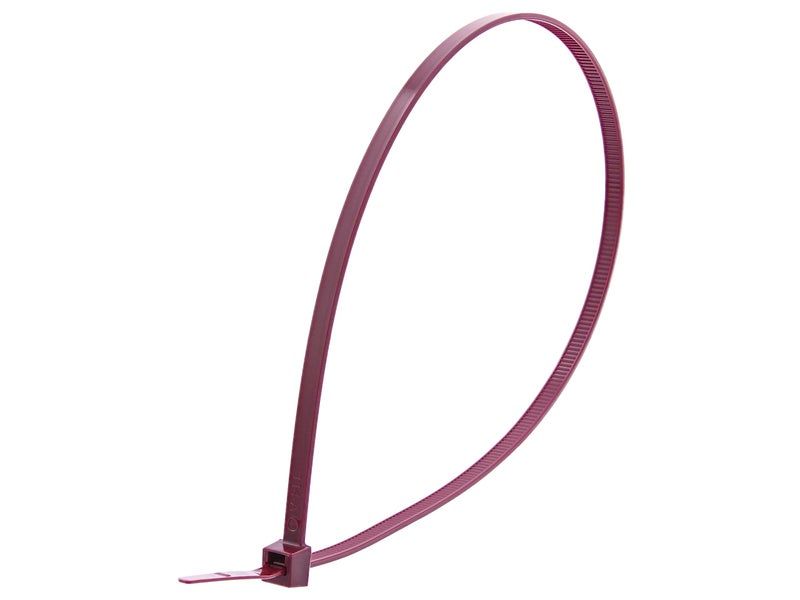 SECURE CABLETIES Secure 14 Inch 50 lb Plenum Rated Standard Nylon Cable Tie - 100 Pack - Image 1